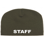 Staff Embroidered Skull Cap 